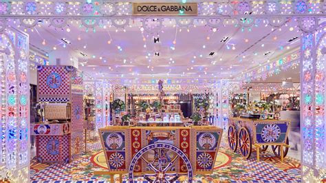 Collaborazione Dolce&Gabbana e Rinascente Natale 2018 .